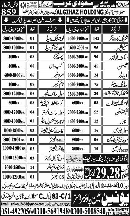 Al gihaz holding company jobs in saudi arabia 2025